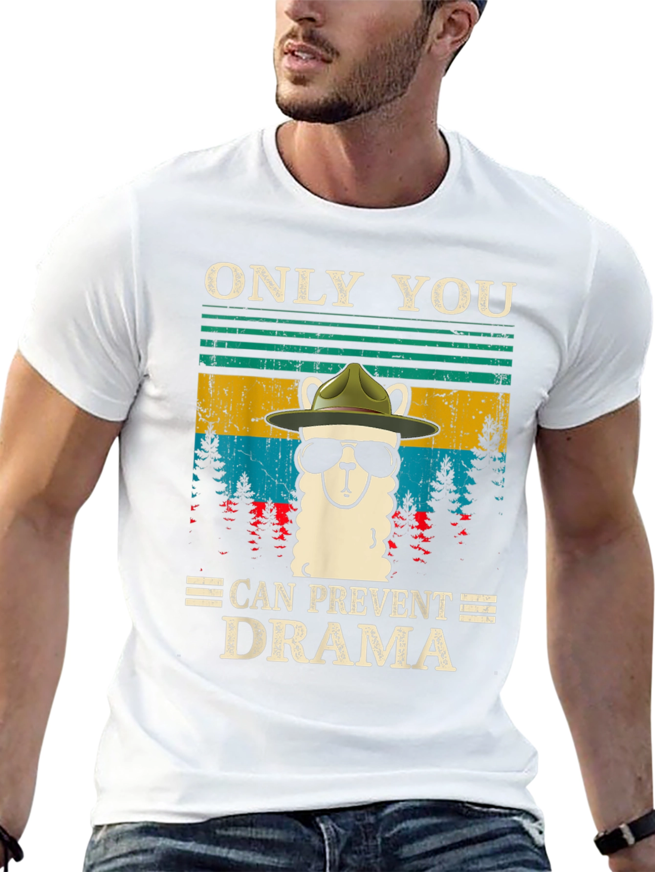 Llama Drama Prevention Graphic Tee