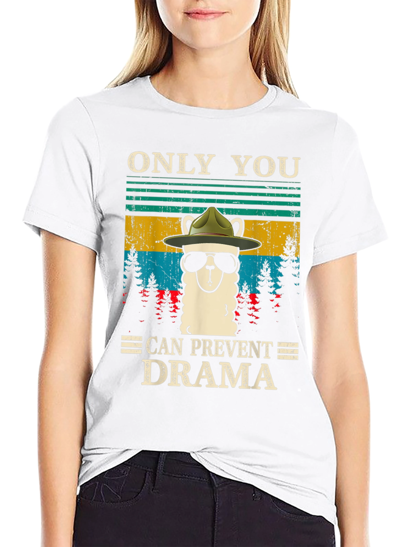 Llama Drama Prevention Graphic Tee