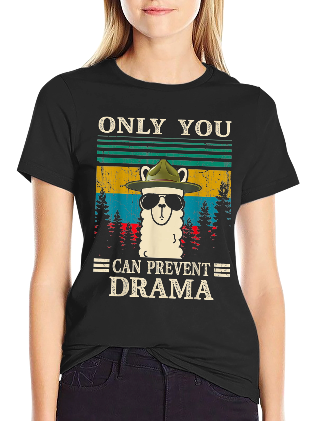 Llama Drama Prevention Graphic Tee
