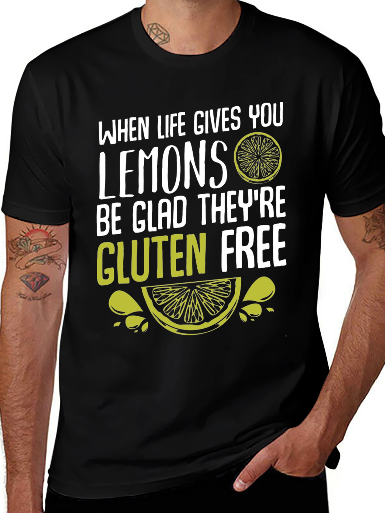 When Life Gives You Lemons Gluten Free Graphic Tee