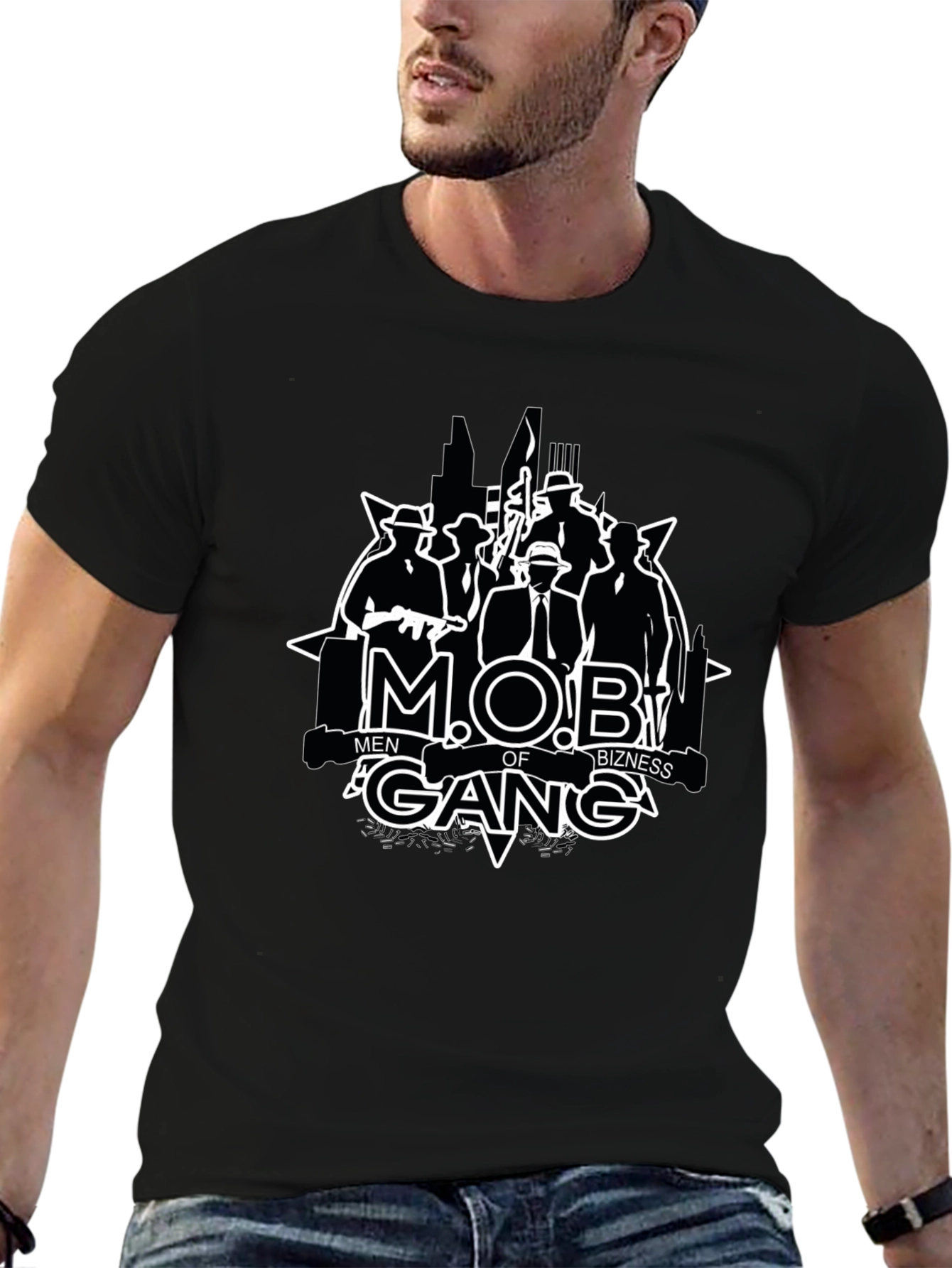 MOB Gang T-Shirt - Men of Business Design