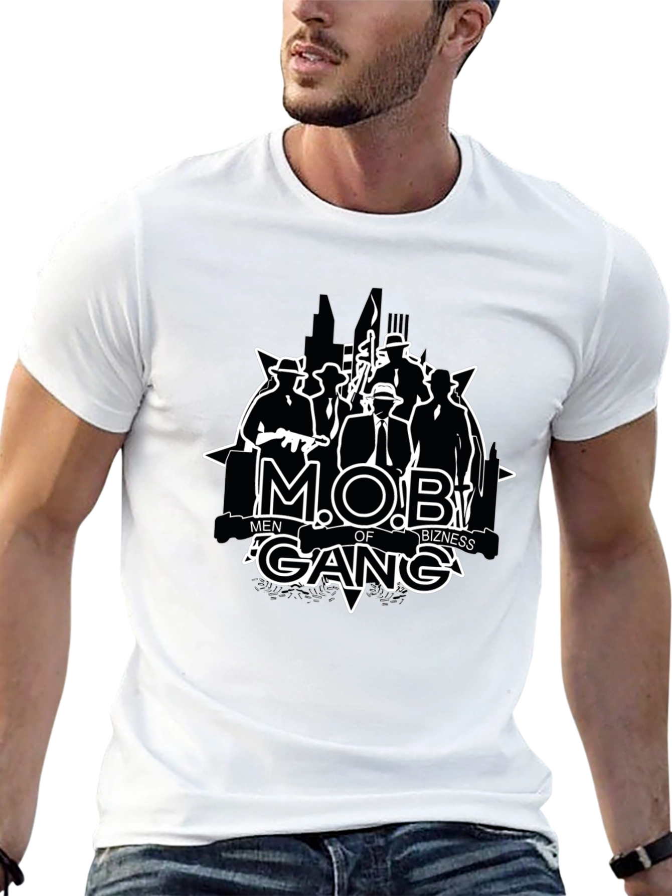 MOB Gang T-Shirt - Men of Business Design