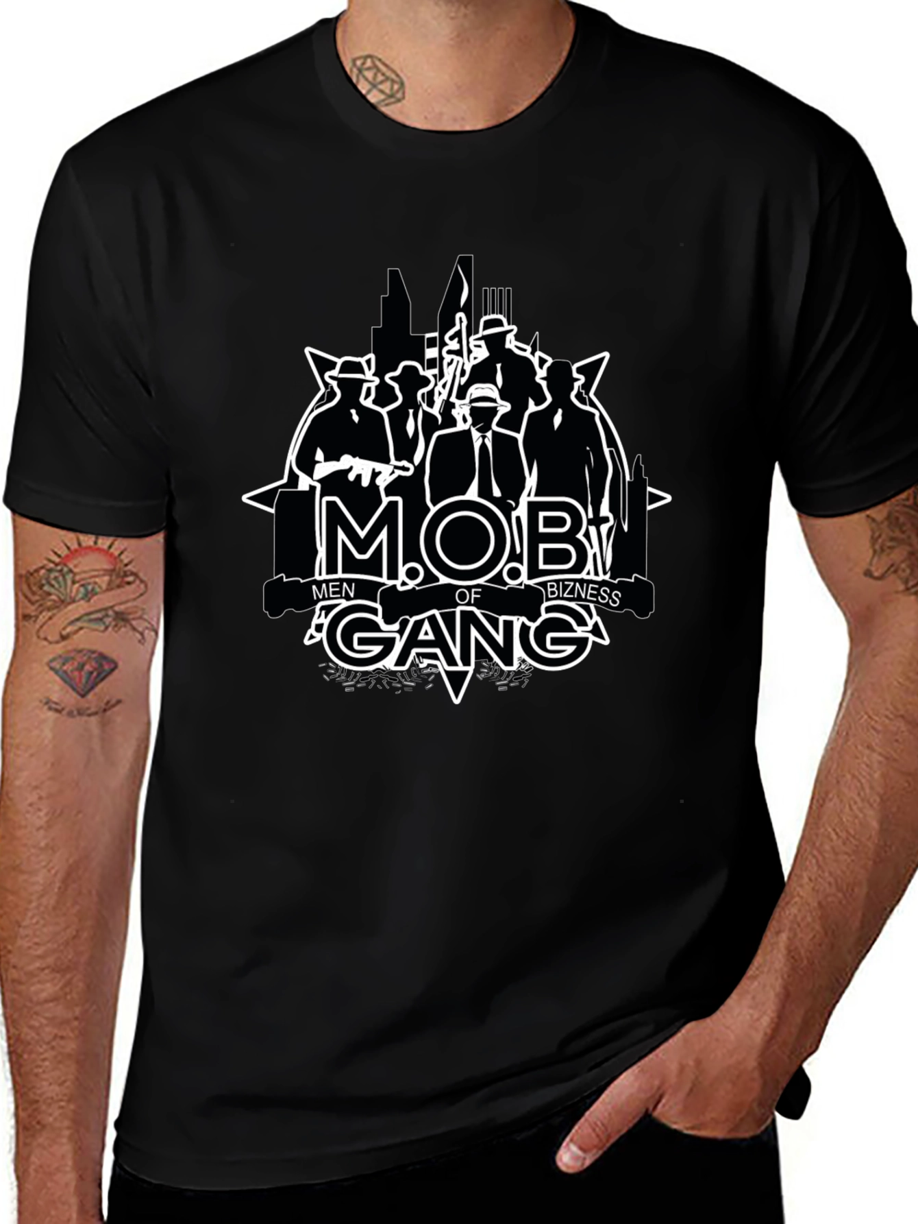 MOB Gang T-Shirt - Men of Business Design