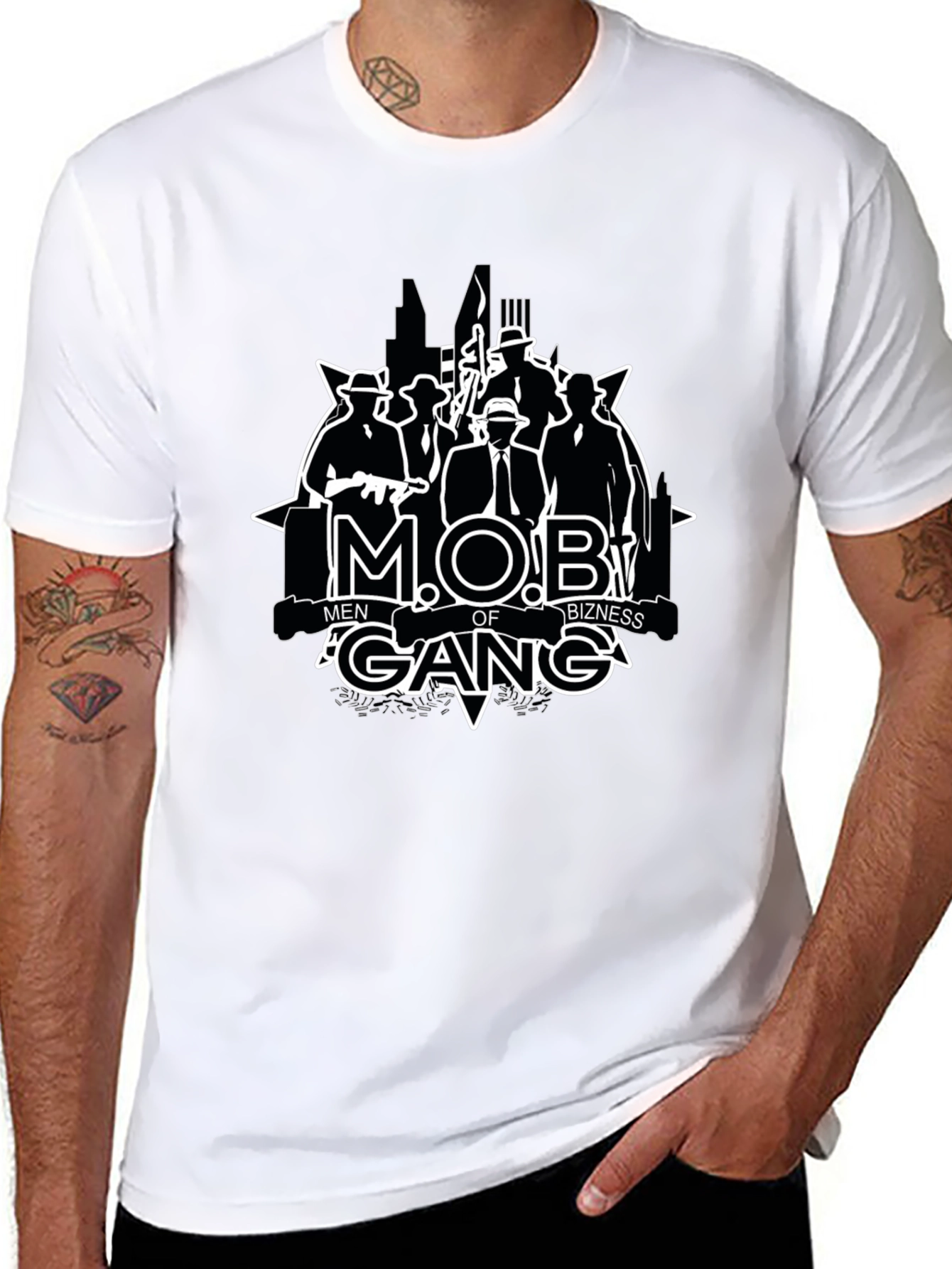 MOB Gang T-Shirt - Men of Business Design