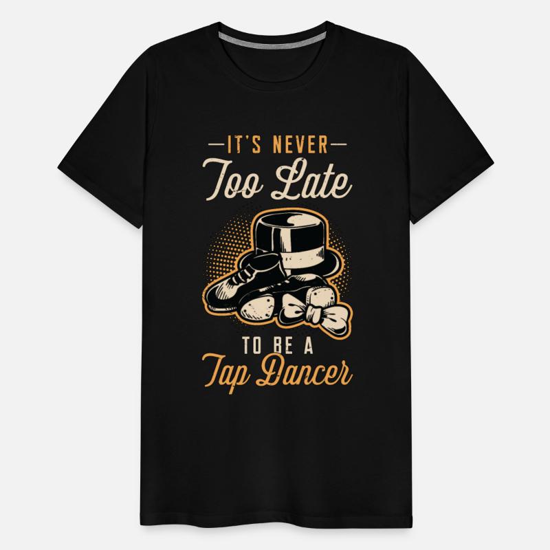 Tap Dance It's Never Too Late Stomping Tap Dancer