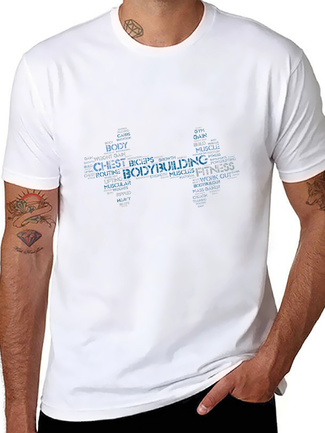 Bodybuilding Fitness T-Shirt - Gym Workout Tee
