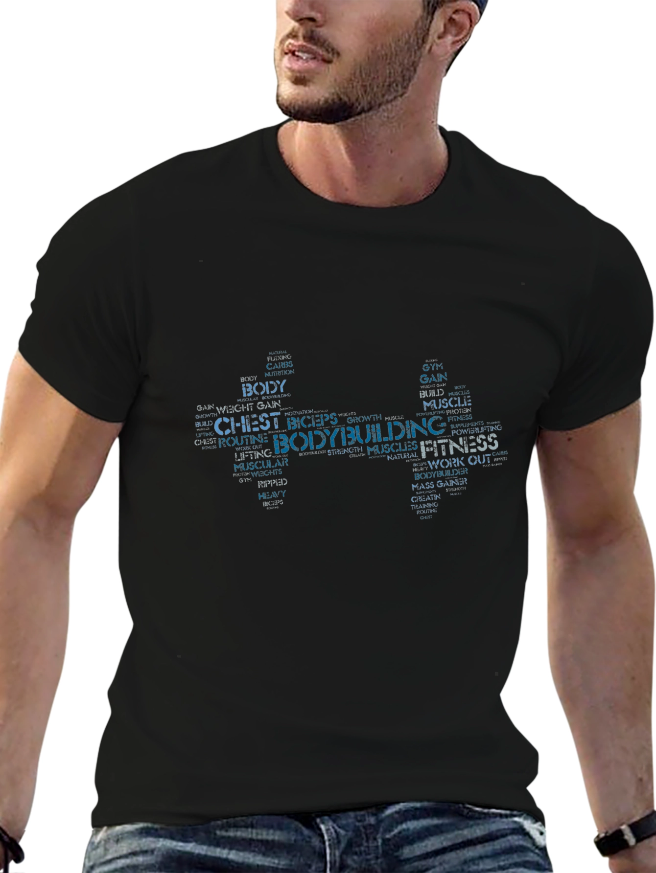 Bodybuilding Fitness T-Shirt - Gym Workout Tee