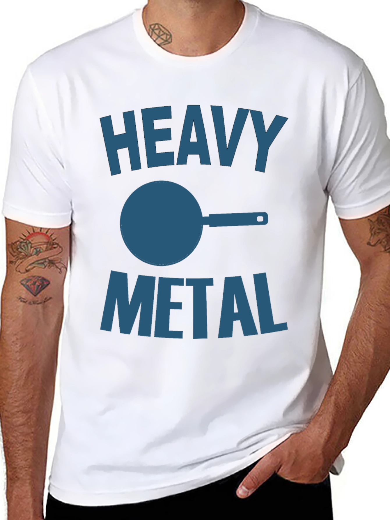 Heavy Metal Pan Graphic T-Shirt