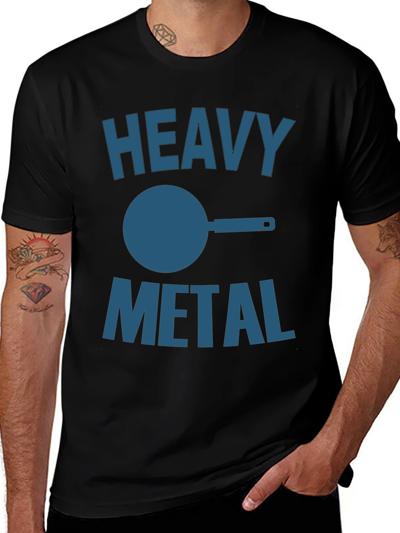 Heavy Metal Pan Graphic T-Shirt