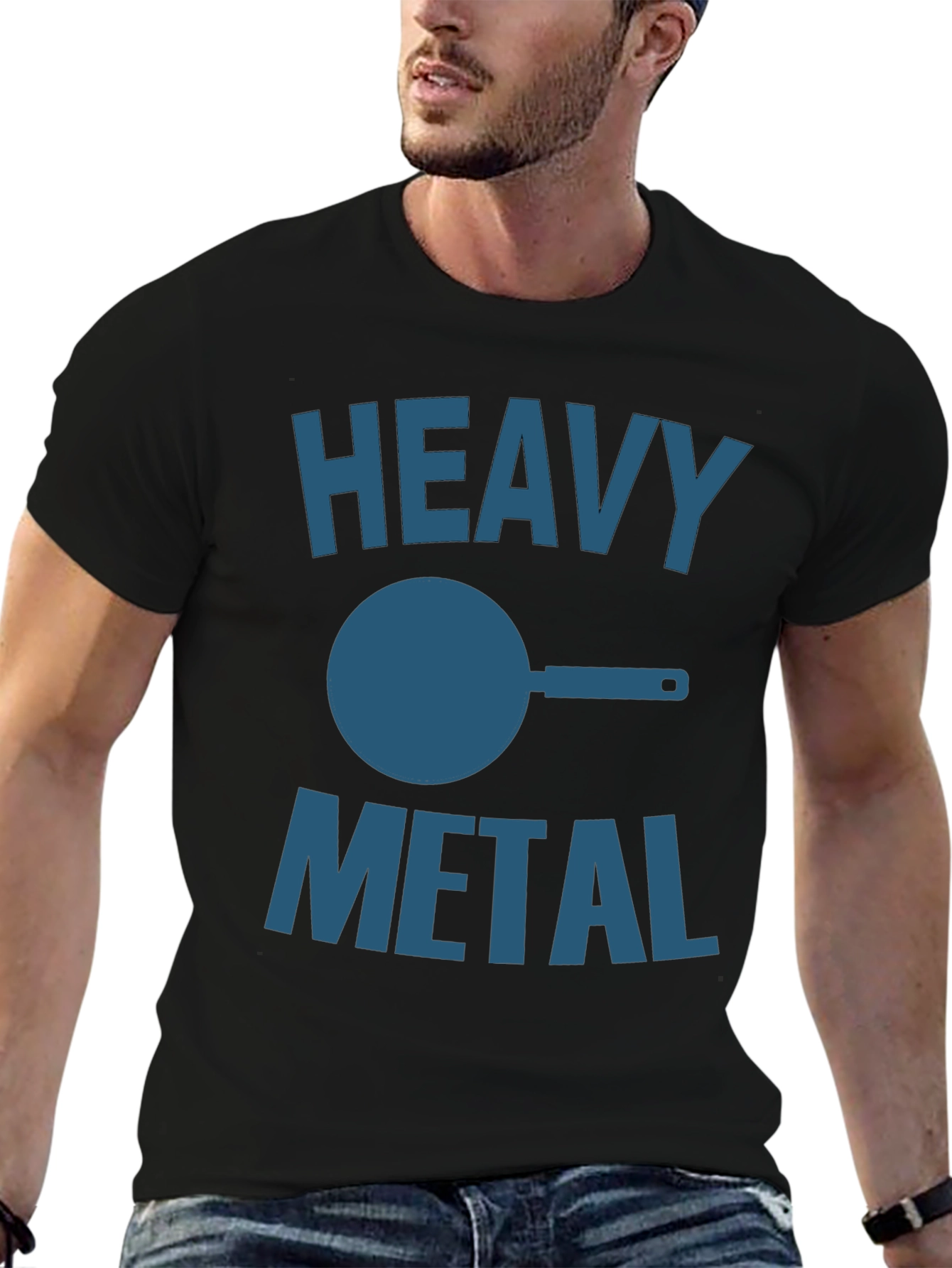 Heavy Metal Pan Graphic T-Shirt