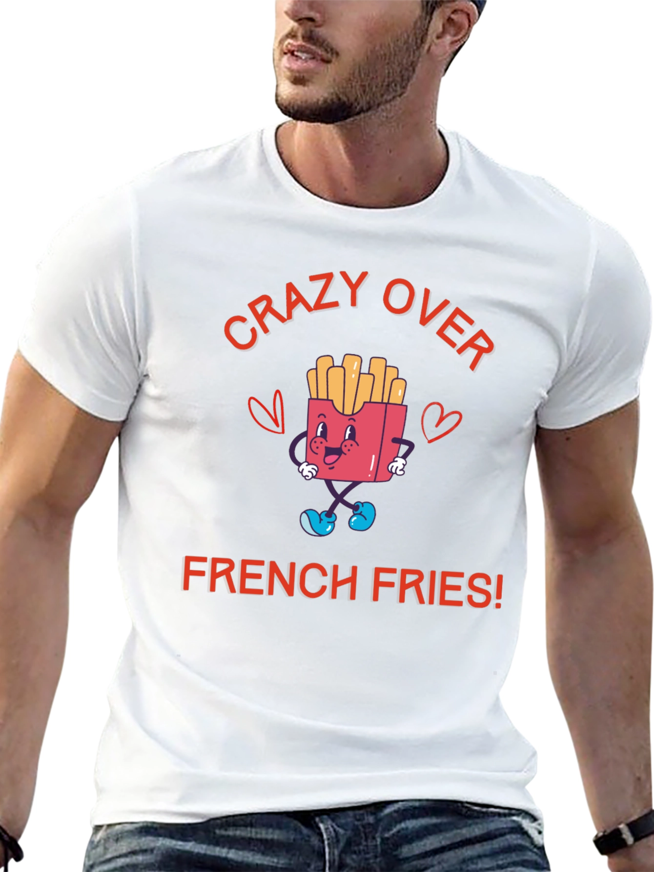 Crazy Over French Fries T-Shirt