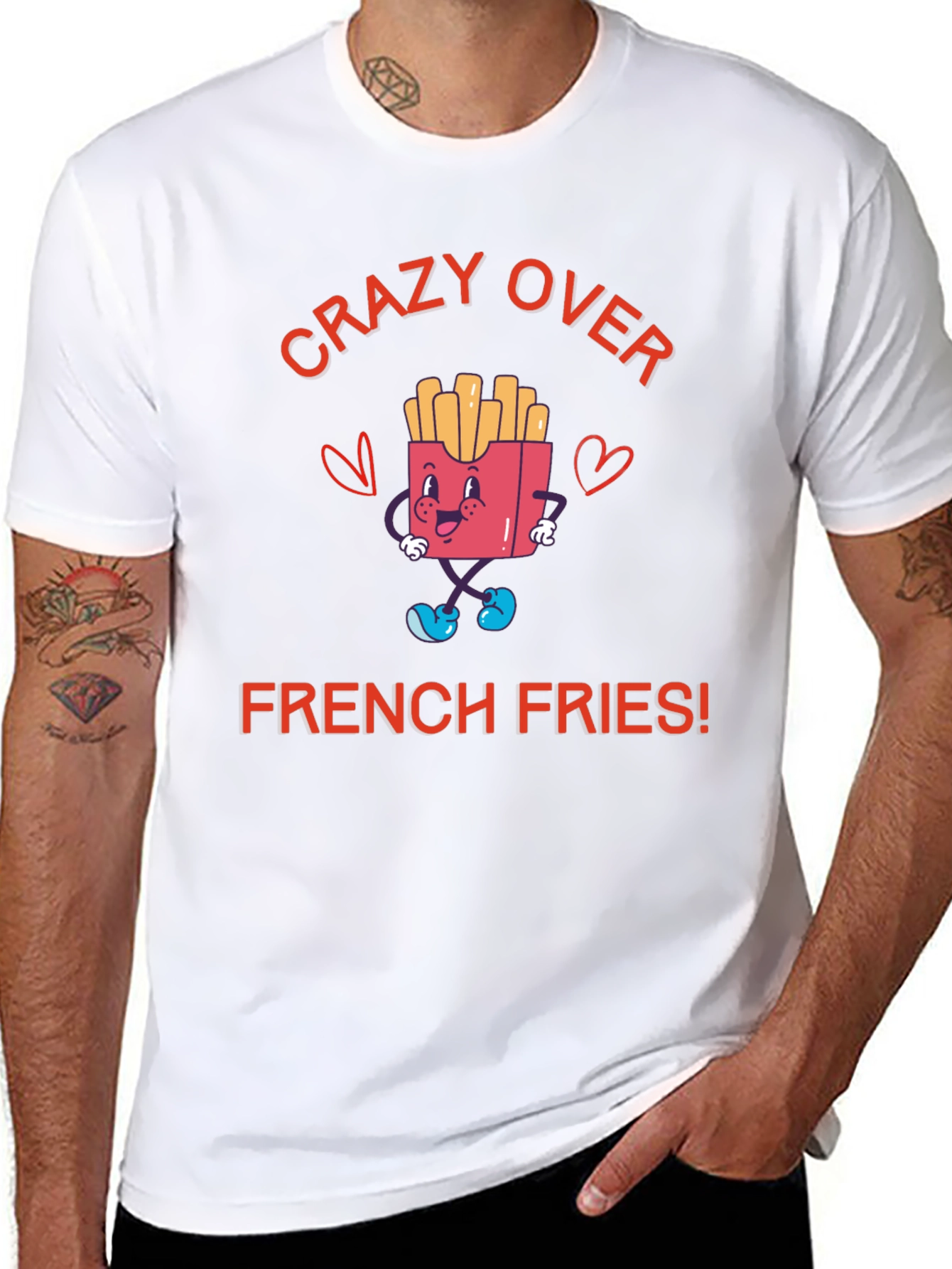 Crazy Over French Fries T-Shirt