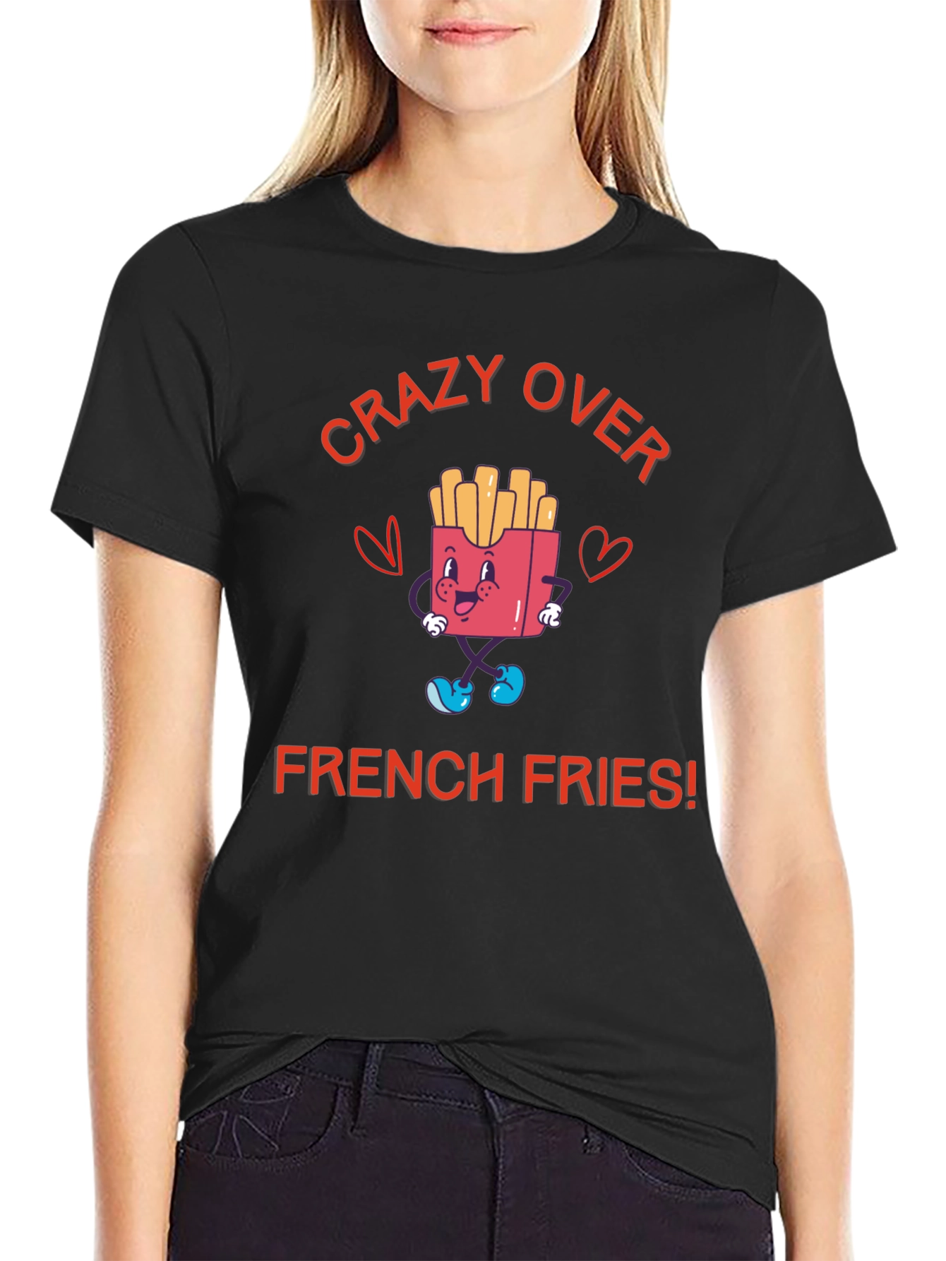 Crazy Over French Fries T-Shirt