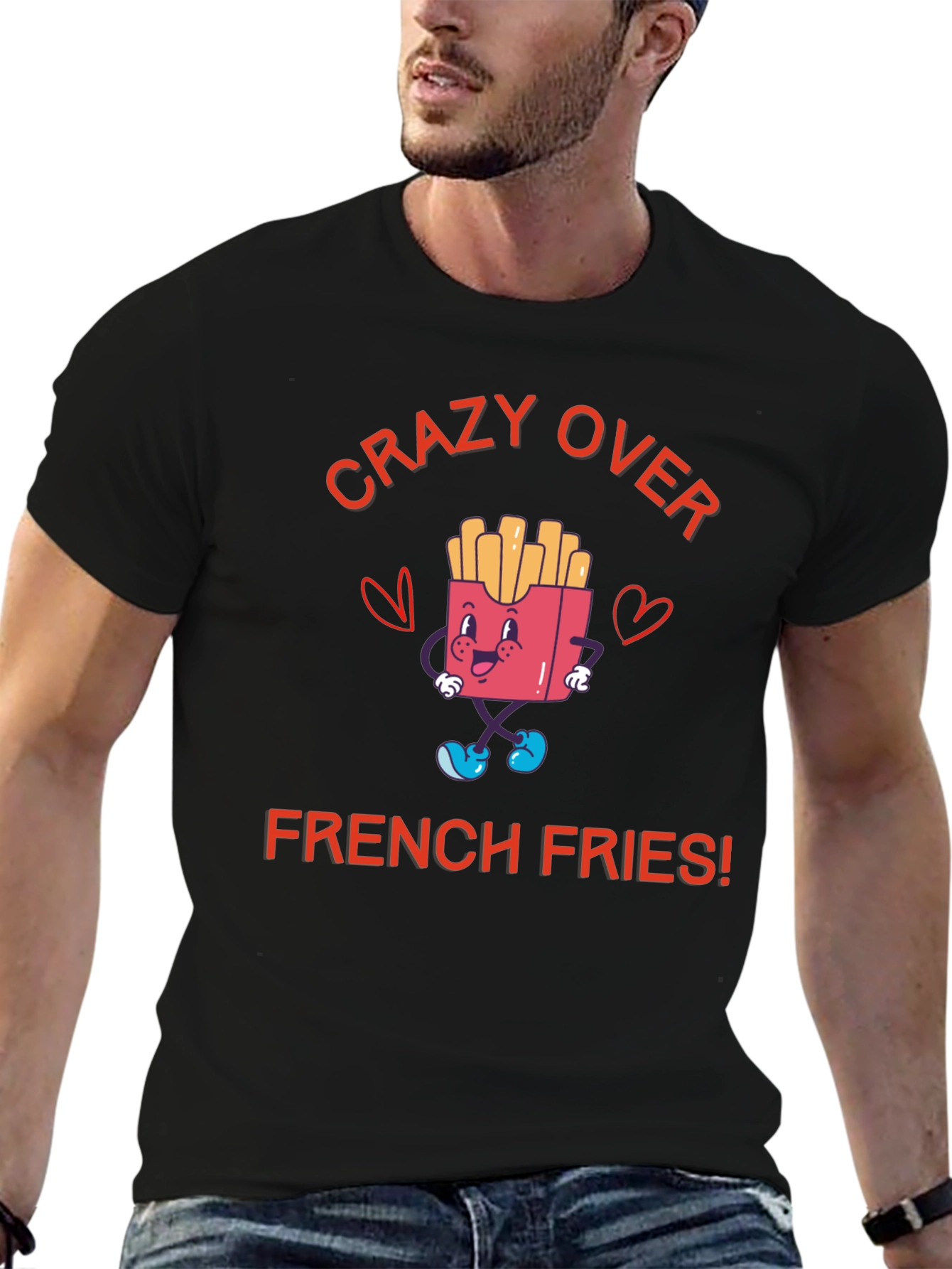 Crazy Over French Fries T-Shirt