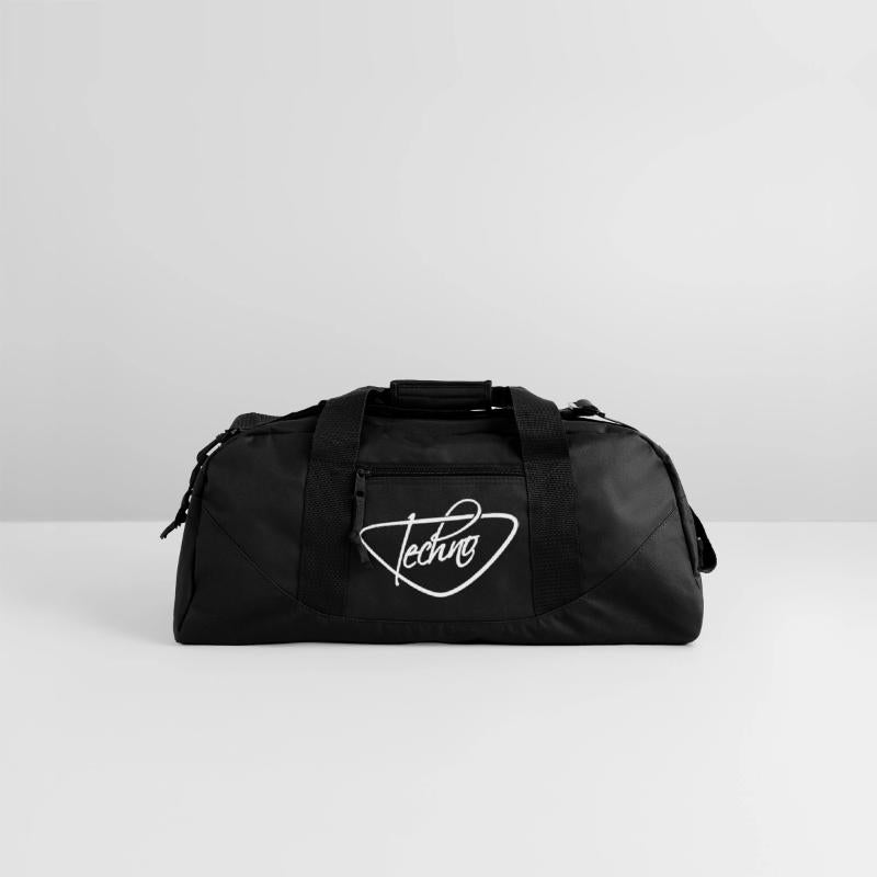 Techno Music Love Letters Quote Dance Party Logo