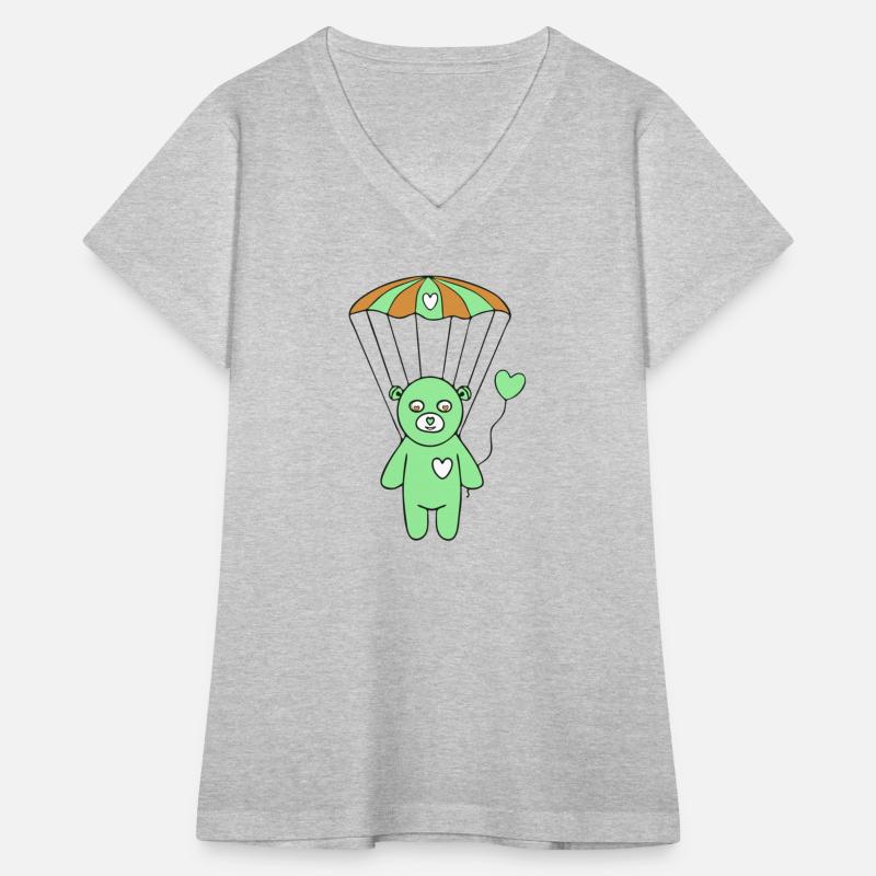 Teddy Bear - The Green Skydiver