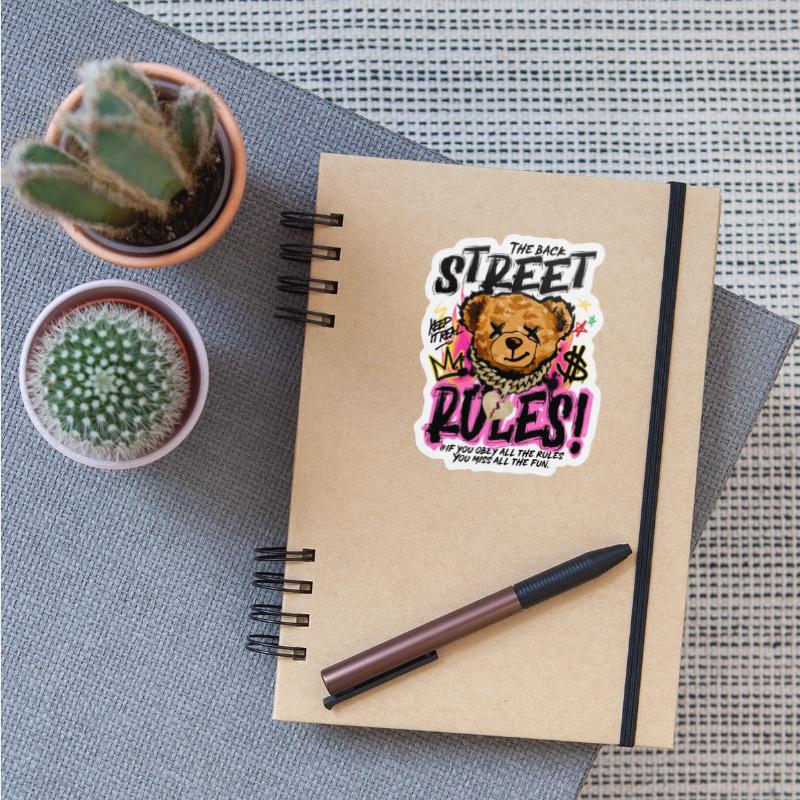 The Back Street Rules Teddy Bear Gangster Hip Hop