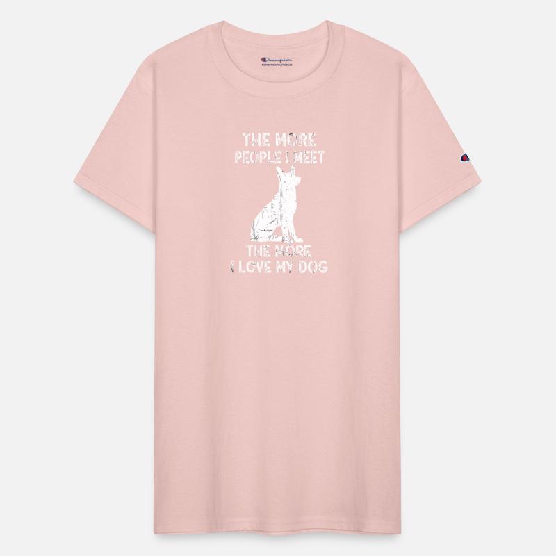 The More People I Meet The More I Like My Dog