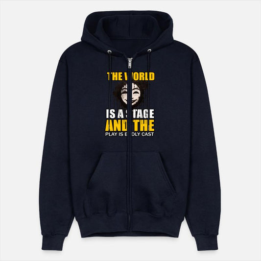 THE WORLD IS A STAGE AND THE PLAY IS BADLY CAST