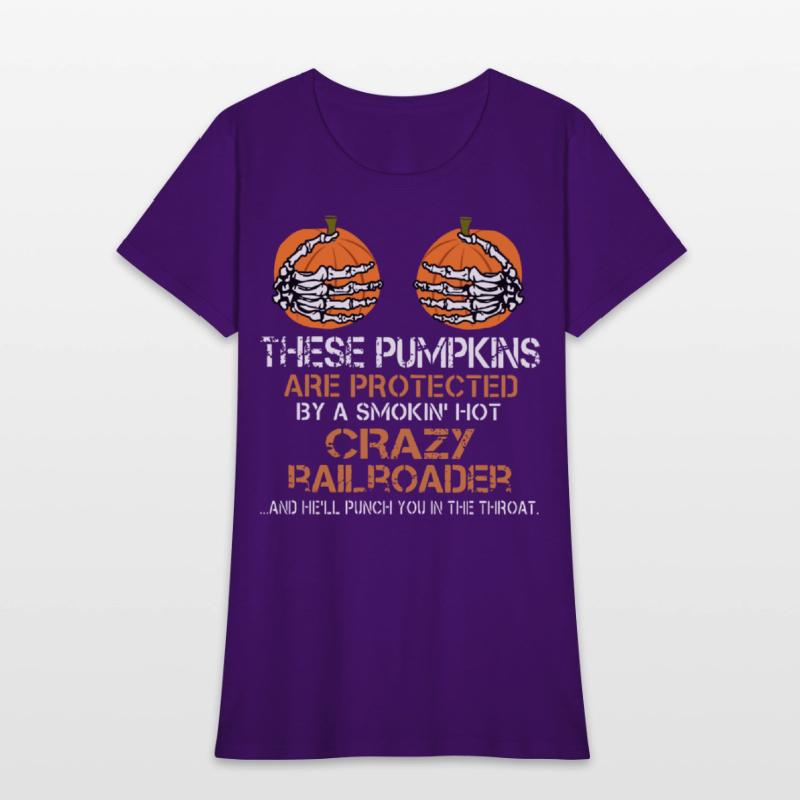 there pumpkins are protected by a smokin hot crazy