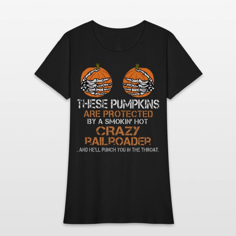 there pumpkins are protected by a smokin hot crazy