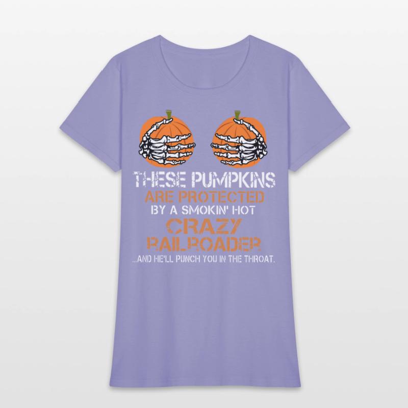 there pumpkins are protected by a smokin hot crazy