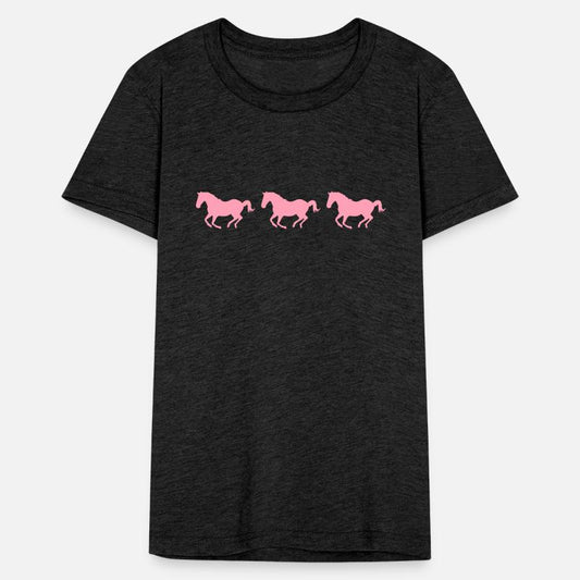 Three Horses Galloping