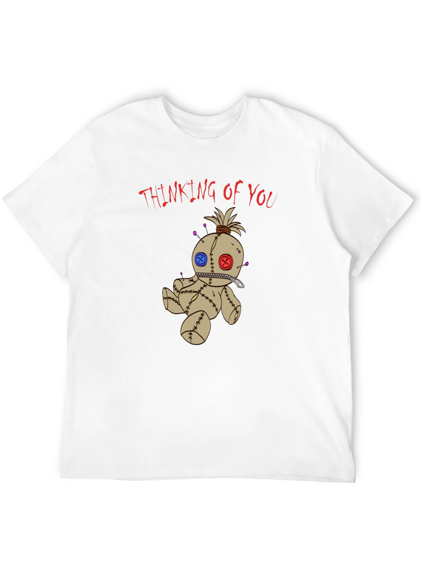Voodoo Doll Graphic Tee - Thinking of You