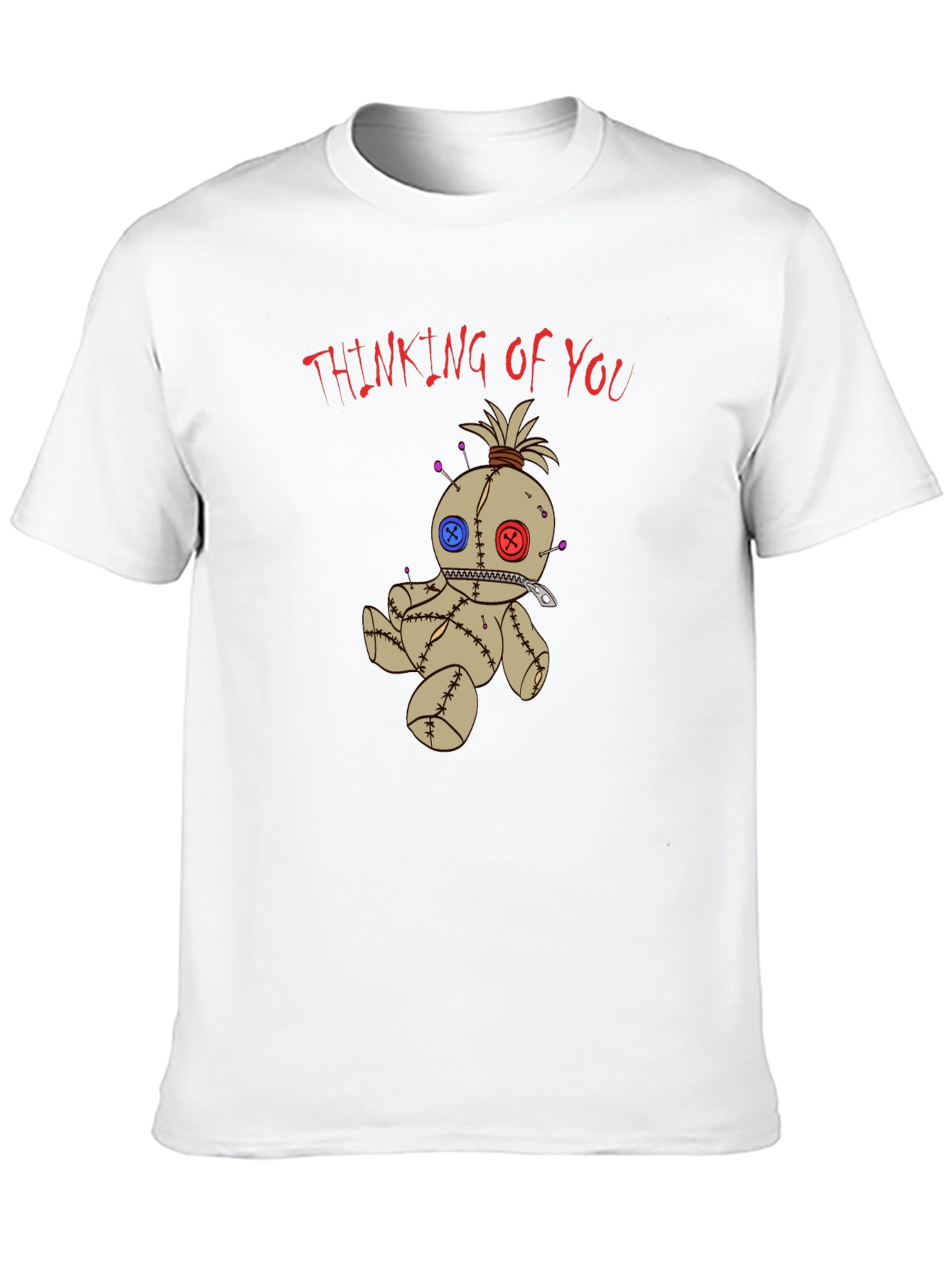 Voodoo Doll Graphic Tee - Thinking of You