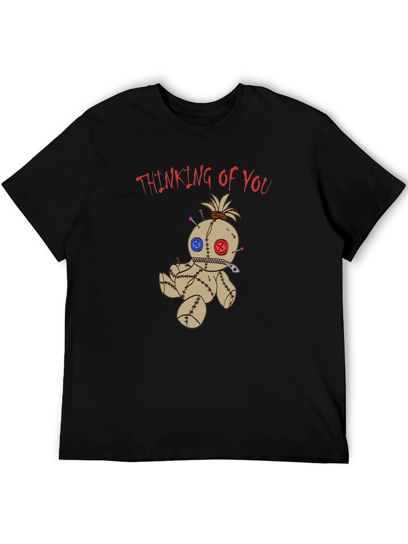 Voodoo Doll Graphic Tee - Thinking of You