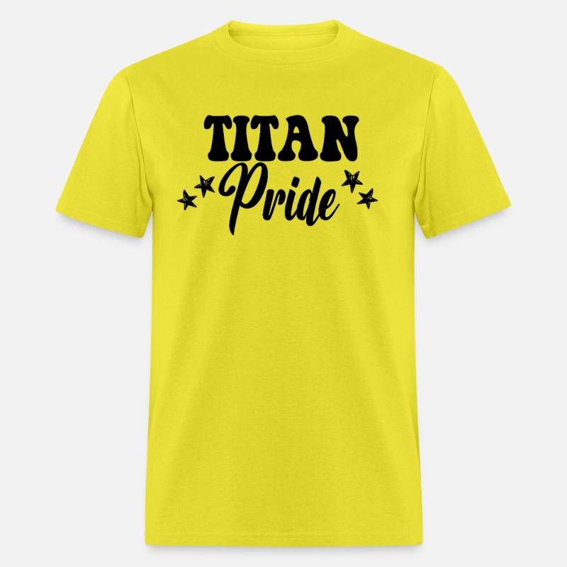 Titan Pride High School Titans Sports Team Titans