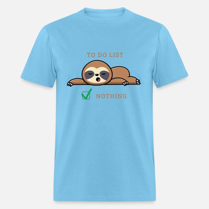 To do list: Nothing - funny sloth quote