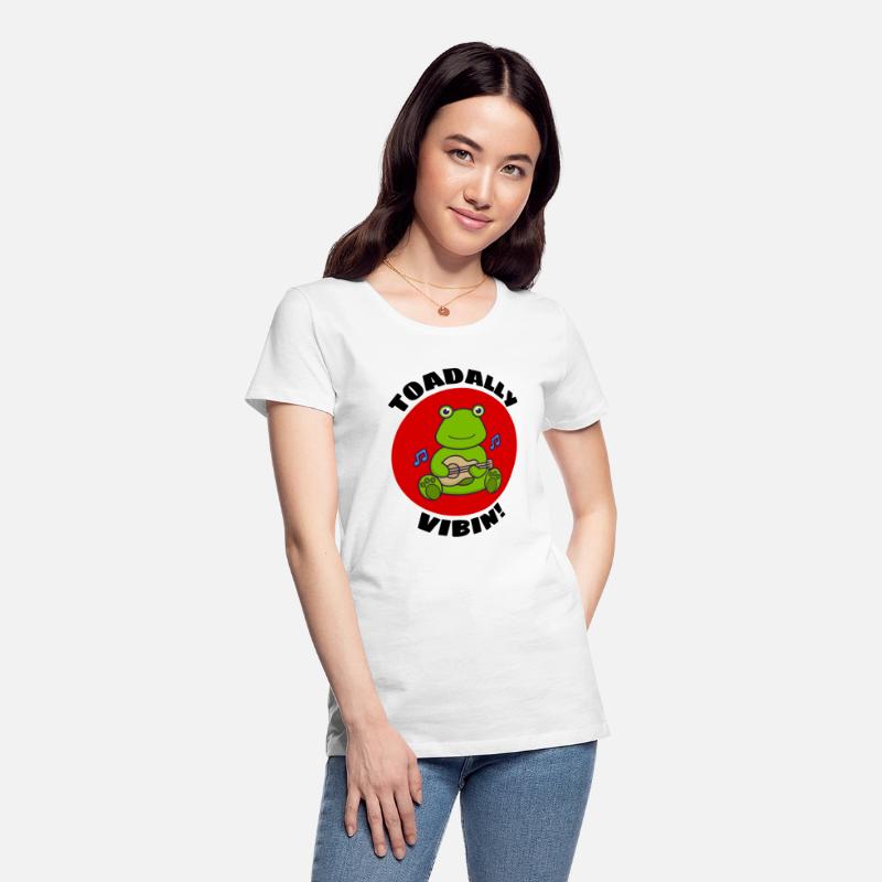 Toadally Vibin Toad Pun