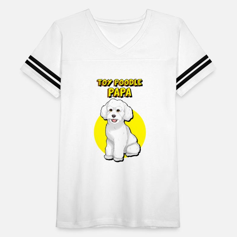 Toy Poodle Papa White Toy Poodle Dog Father