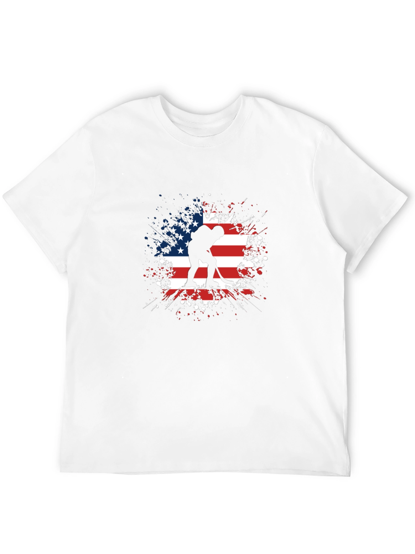 USA Hockey T-Shirt - Patriotic Player Tee