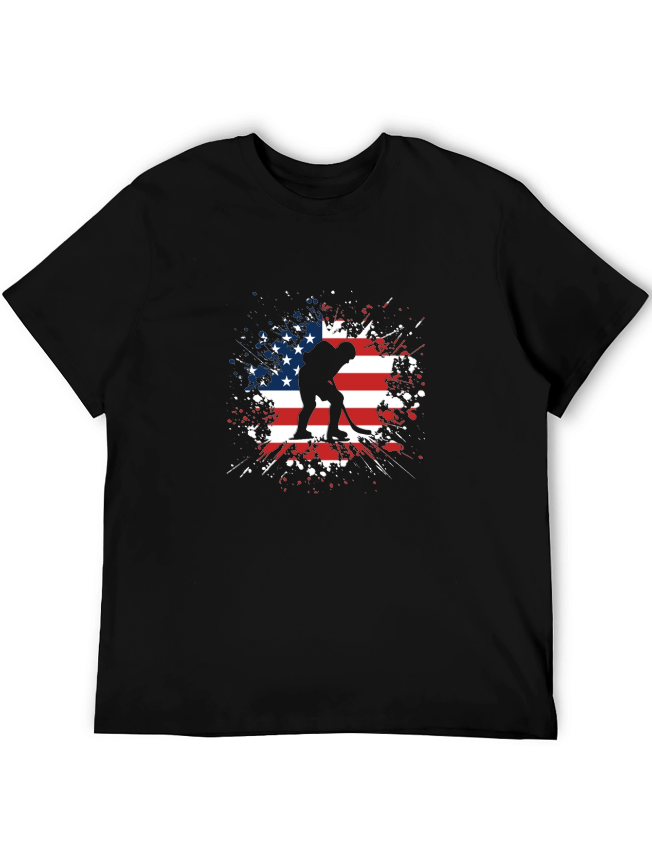 USA Hockey T-Shirt - Patriotic Player Tee