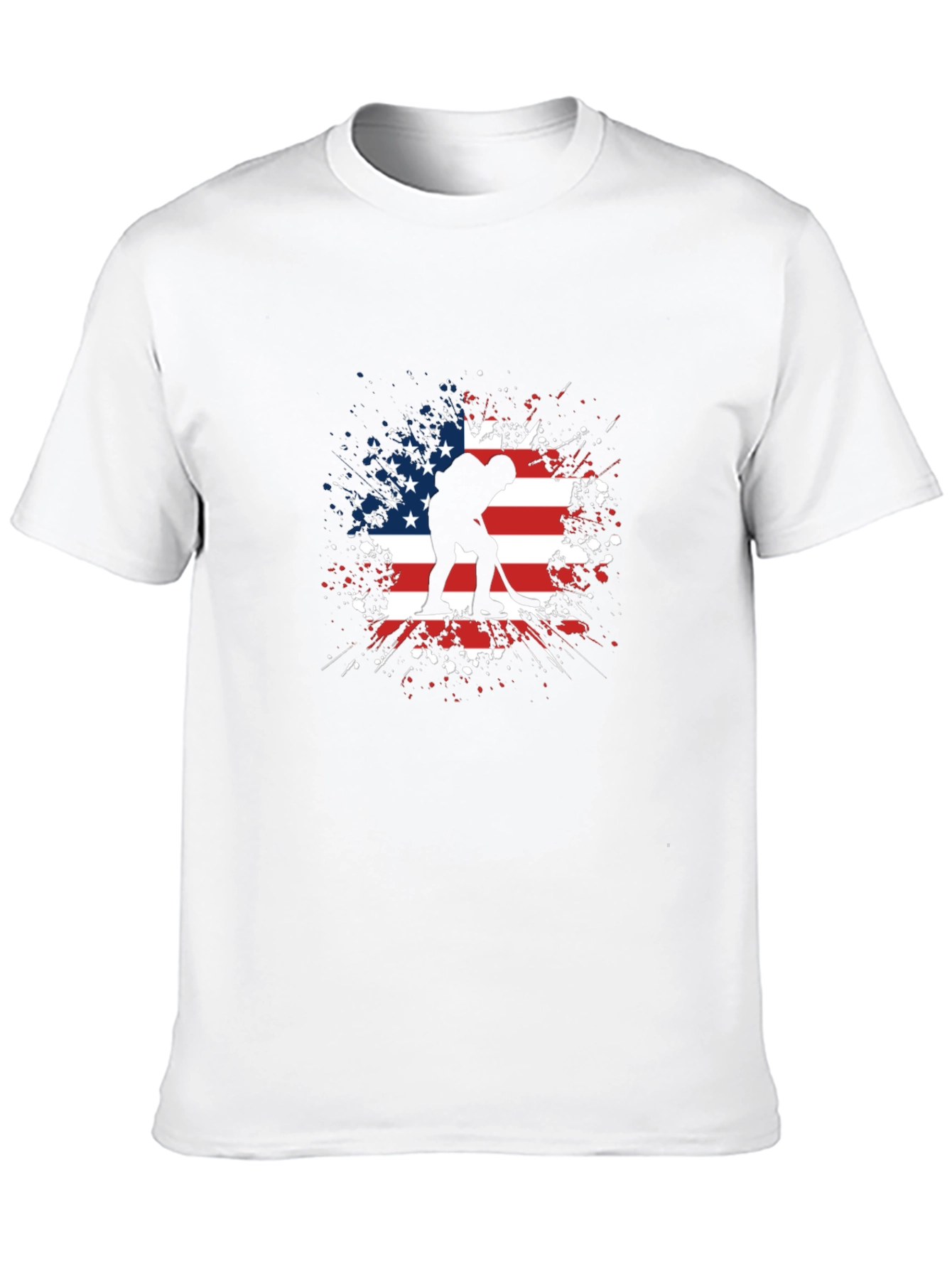 USA Hockey T-Shirt - Patriotic Player Tee