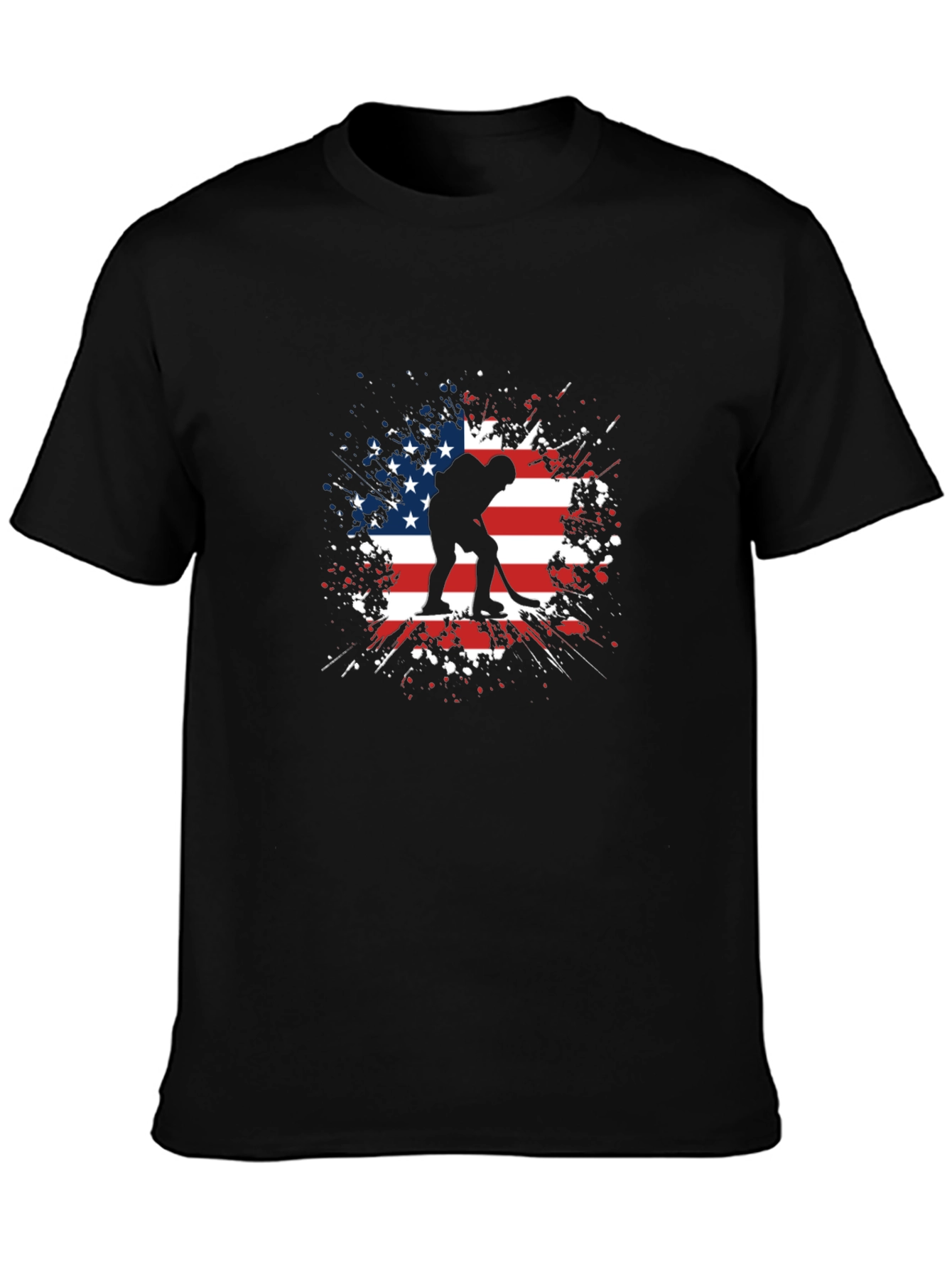 USA Hockey T-Shirt - Patriotic Player Tee