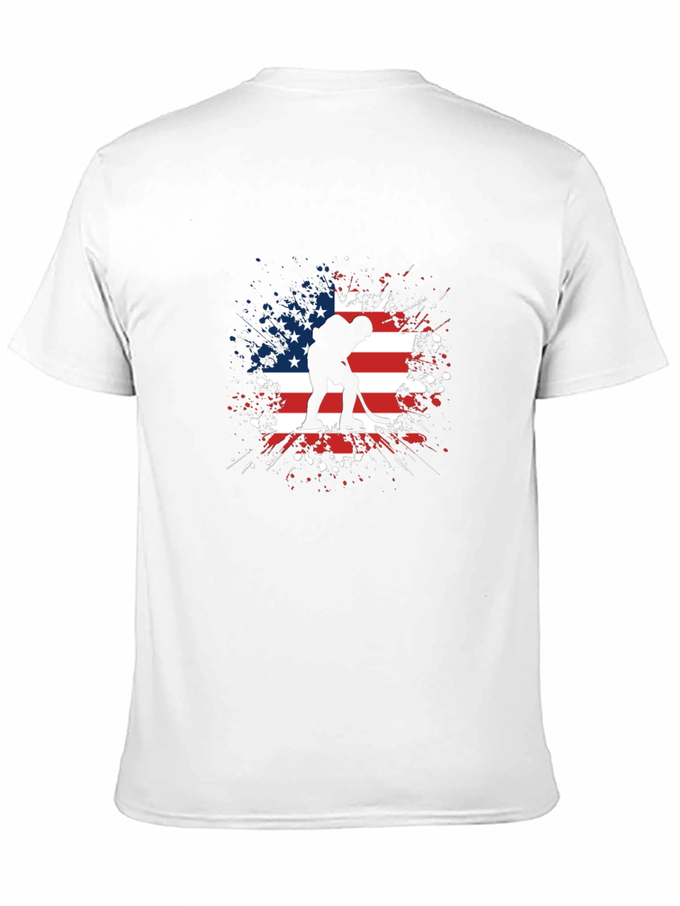 USA Hockey T-Shirt - Patriotic Player Tee