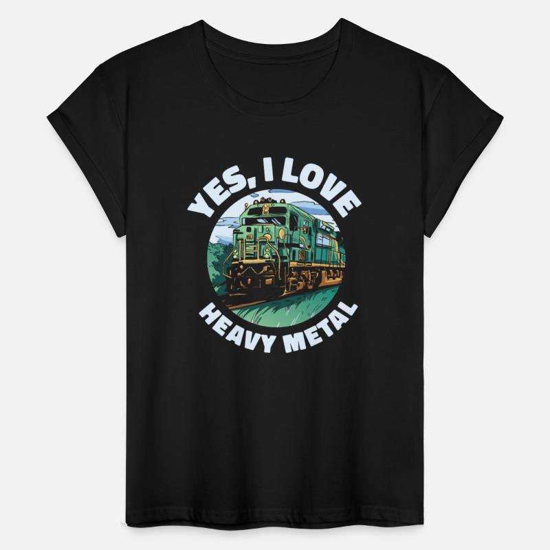 Train Transportation Locomotive Heavy Metal