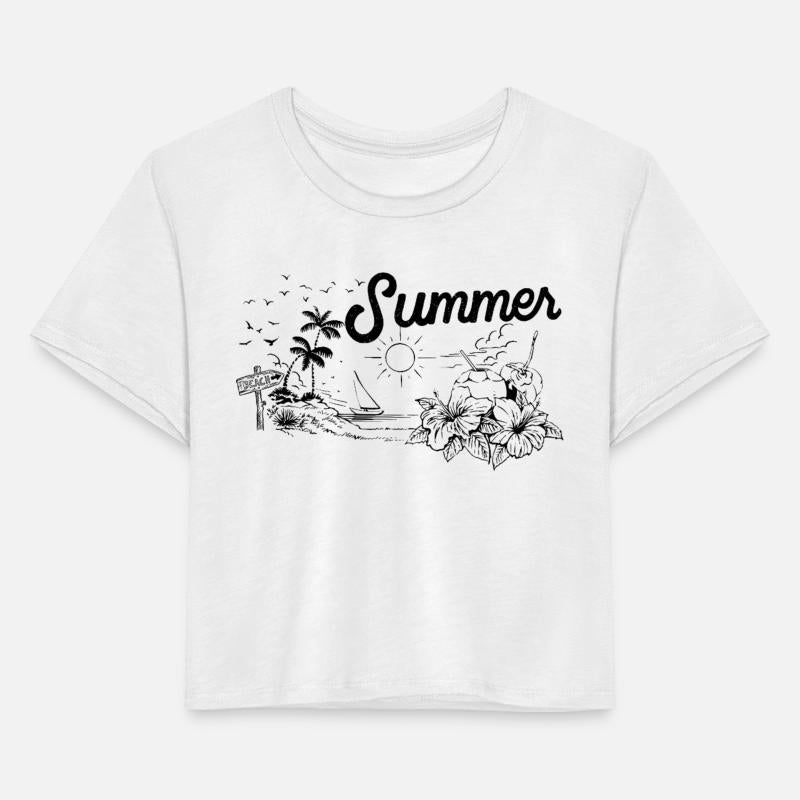 Tropical Island Beach Summer Vibes