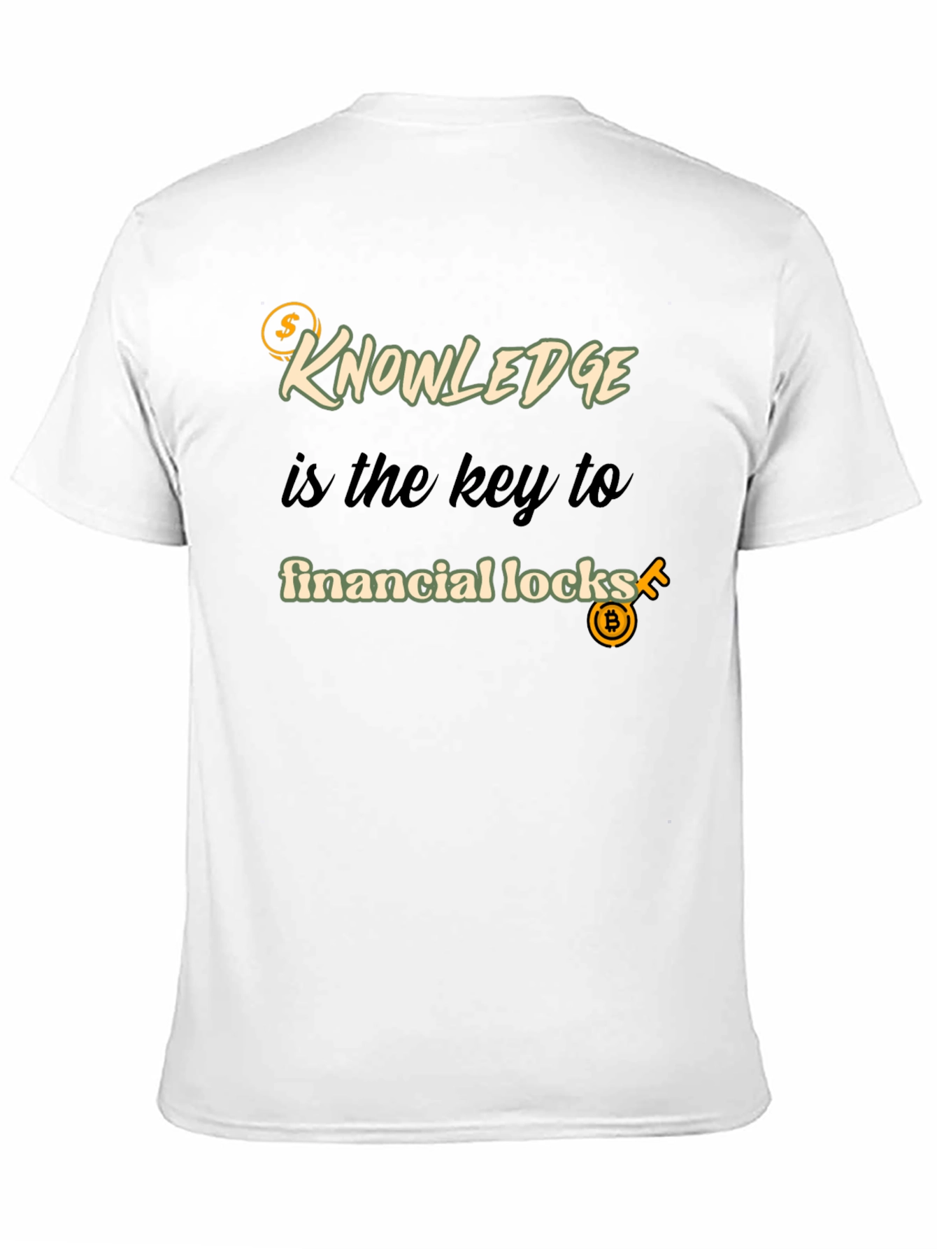 Knowledge is Key Financial Locks T-Shirt