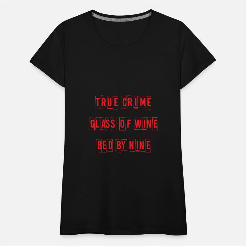 True Crime Glass Of Wine Bed By Nine
