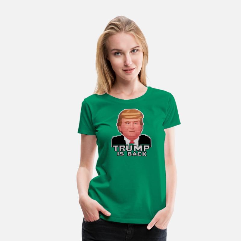TRUMP IS BACK STYLE PIXEL ART