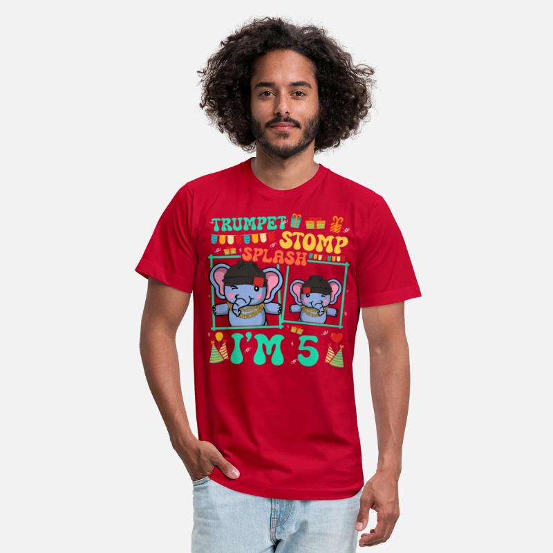 Trumpet Stomp Splash I'm 5 Elephant Kid 5th