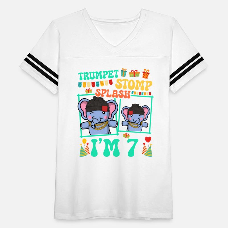 Trumpet Stomp Splash I'm 7 Elephant Kid 7th