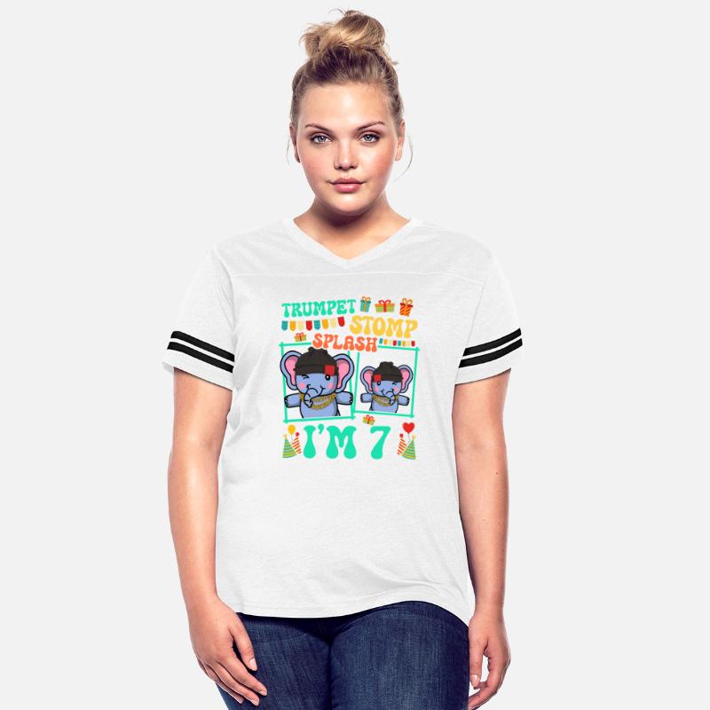 Trumpet Stomp Splash I'm 7 Elephant Kid 7th