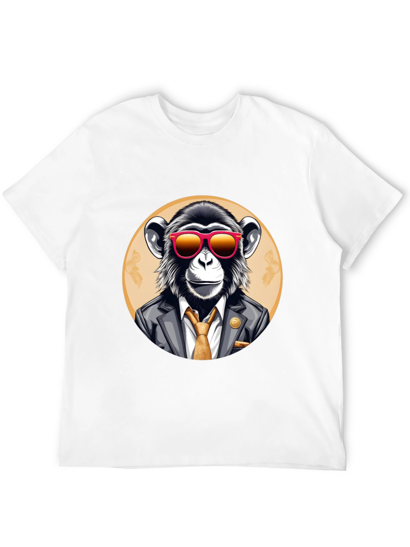 Stylish Monkey T-Shirt - Business Ape