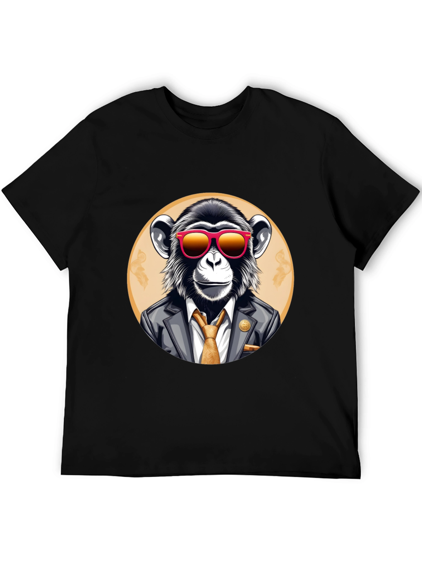Stylish Monkey T-Shirt - Business Ape