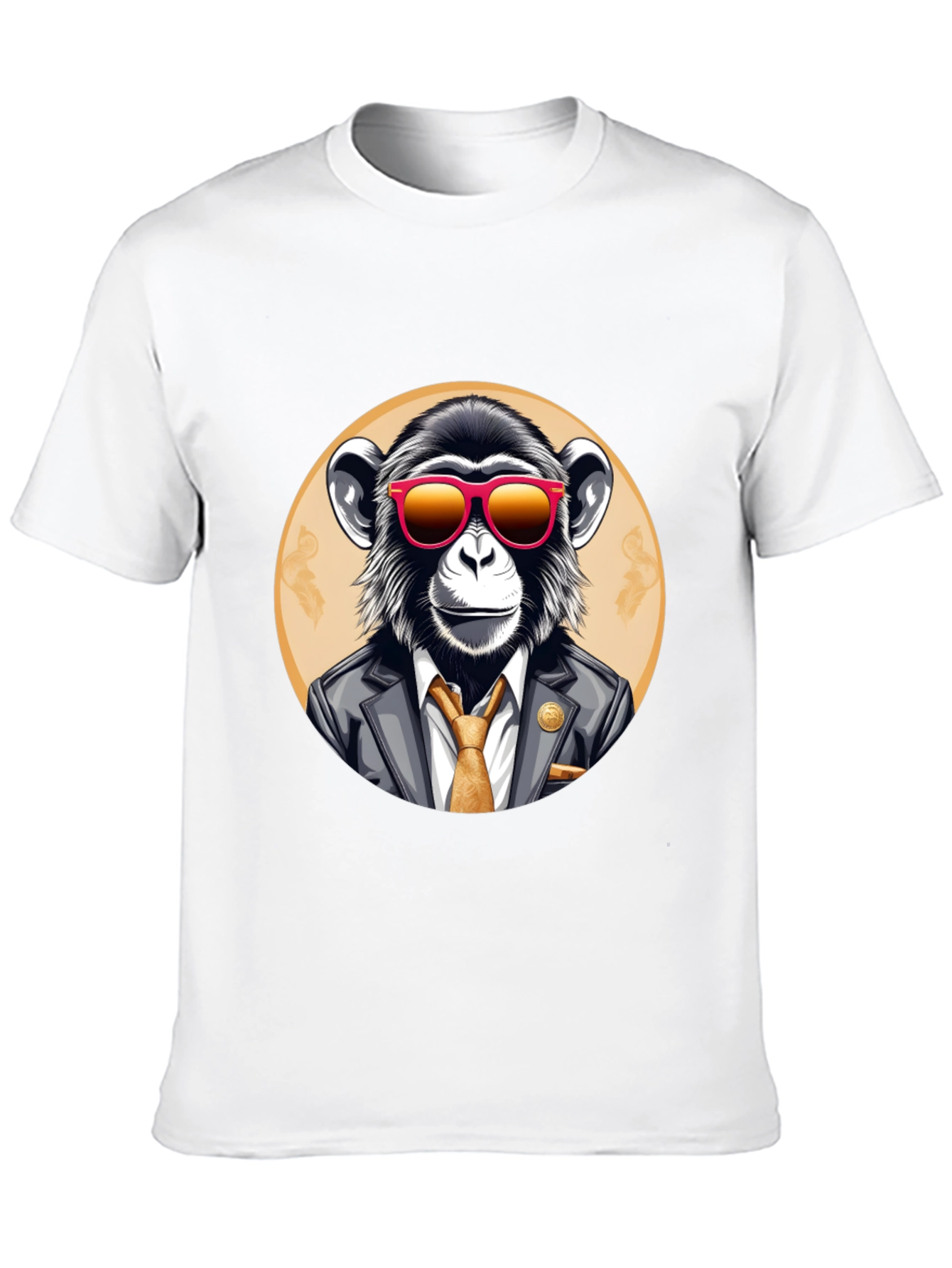 Stylish Monkey T-Shirt - Business Ape